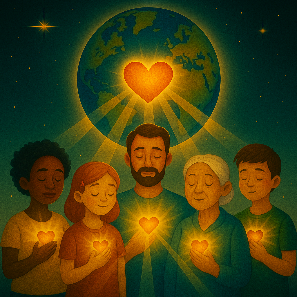 Omrvinka a Zem v objatí